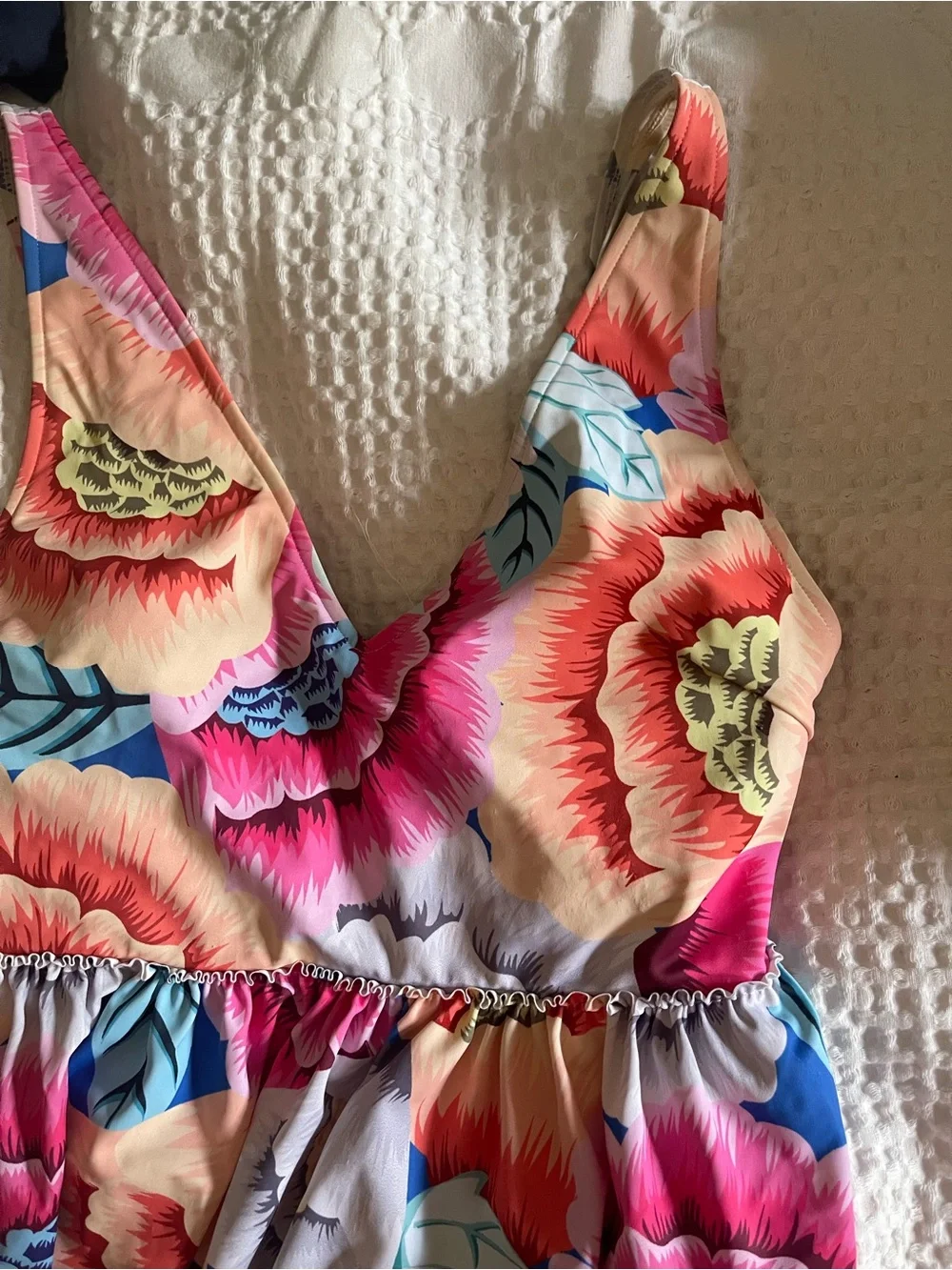 Kortni Jeane V Neck Swim Top